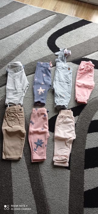 PROMOCJA Ubrania dla dziewczynki rozmiar 68- MEGA PAKA