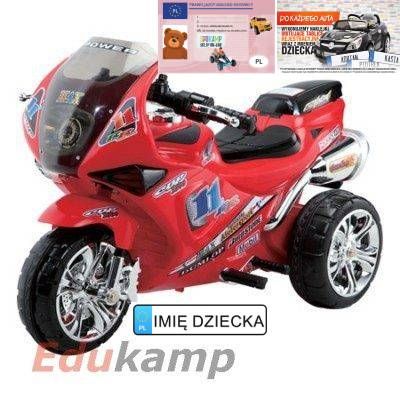 Motor na akumulator trójkołowy ścigacz skuter ssuzu nowość /st-zp 213