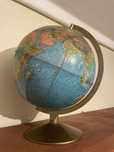 Globo do mapa mundo