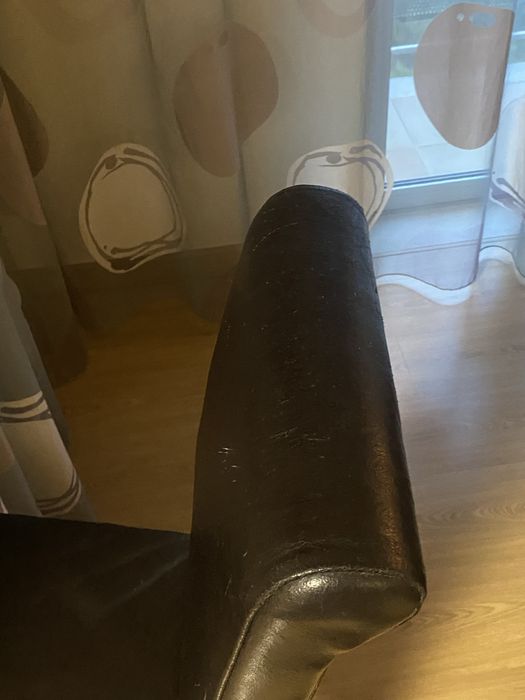 Conjunto 6 cadeiras de pele