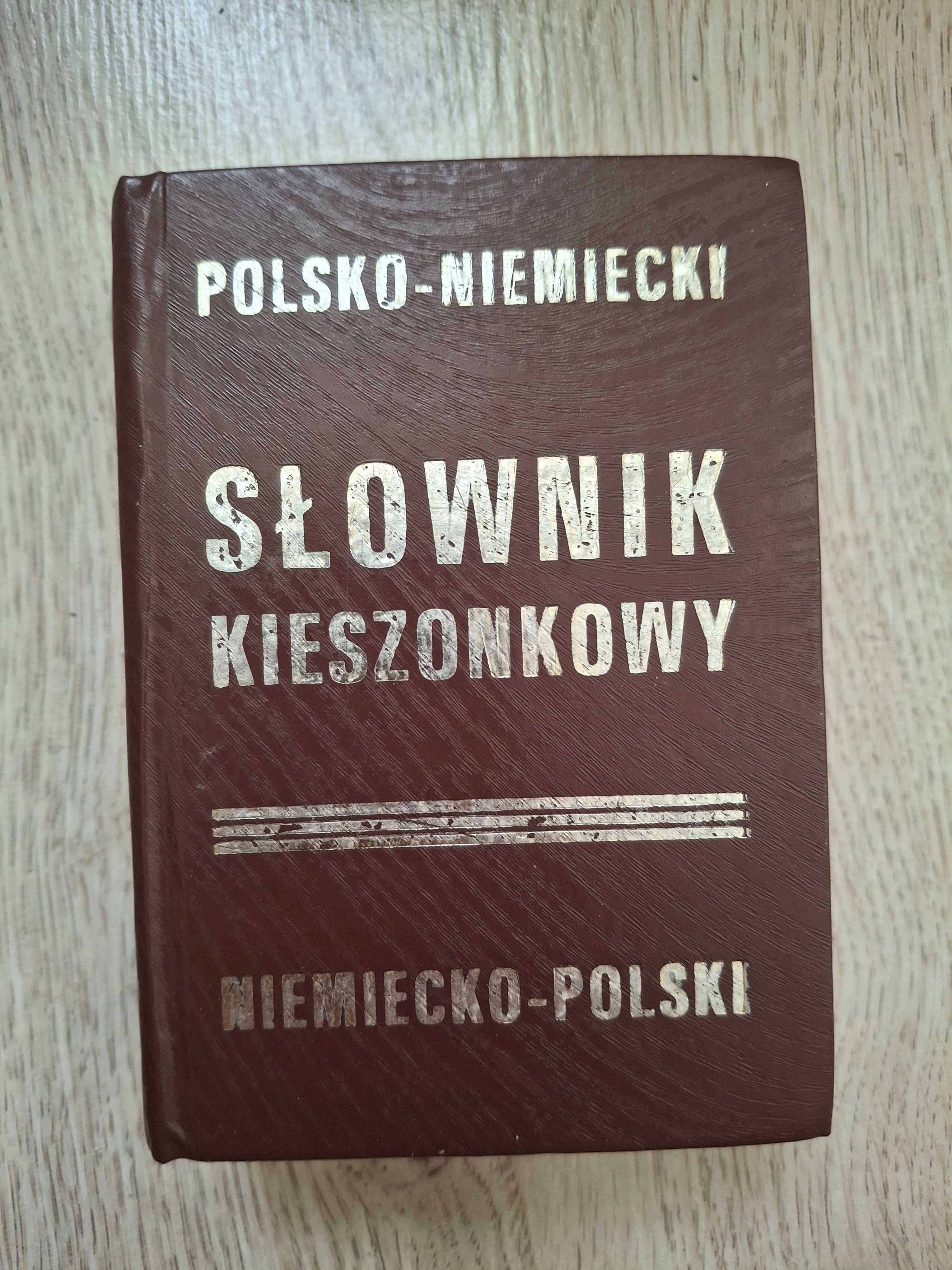 Słownik polsko-niemiecki niemiecko-polski 1985 PRL