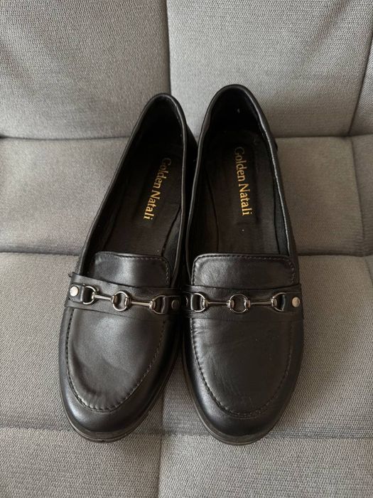 Шкіряні туфлі/лофери