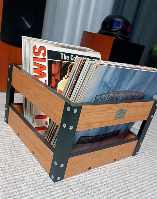 Ящик /бокс для вінілових дисків/платівок VINYL BOX