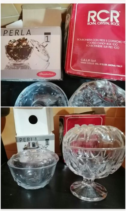 Loiça em vidro e outras