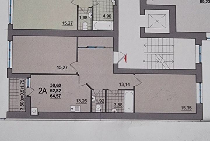 Продам двокімнатну квартиру з а/о  в ЖК Олександрівський