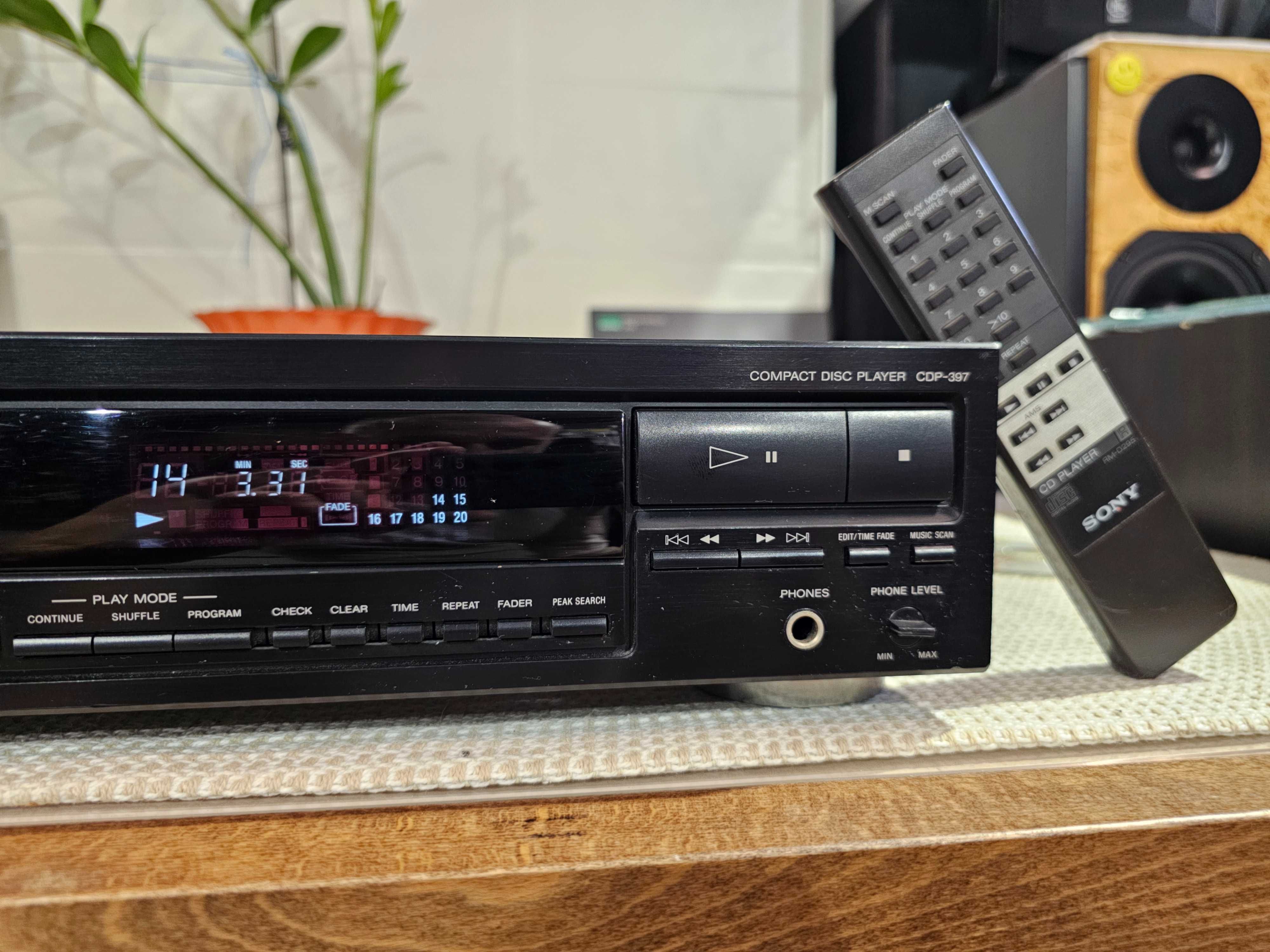 CD-програвач Sony CDP-397+пульт