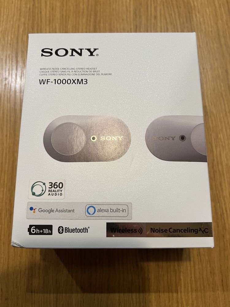 Sluchawki bezprzewodowe Sony WF-1000XM3