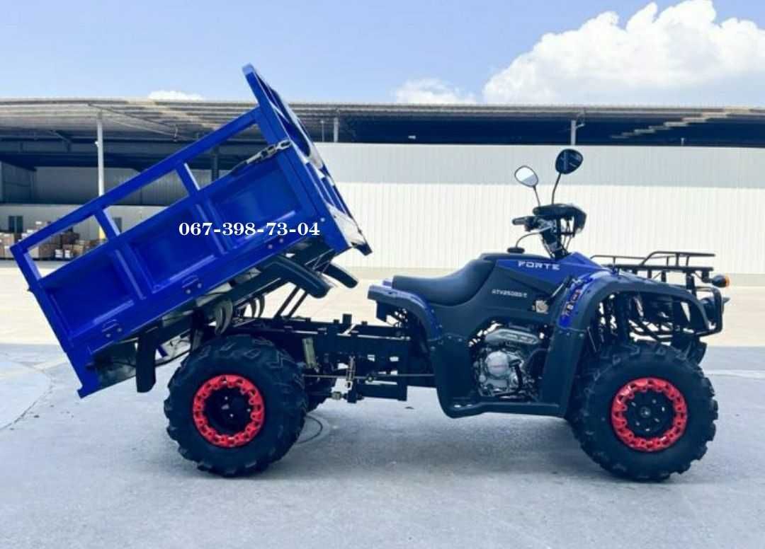 Квадроцикл вантажний FORTE ATV-250BS-T КПП:ручна 4+1 Форте Доставка-0!