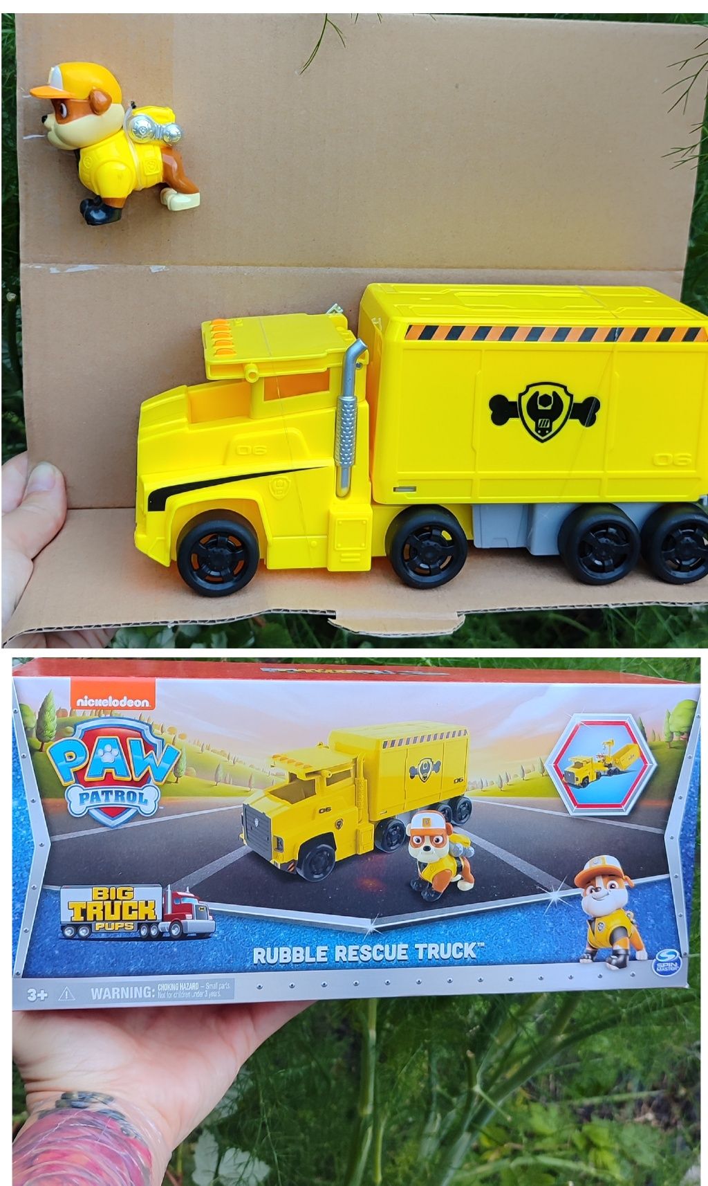 Paw Patrol Big Truck Pup Вантажівка щенячий патруль Зума, Кремез