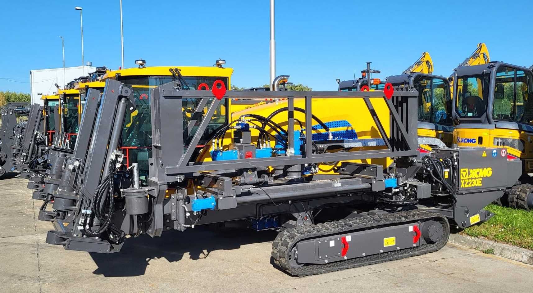Wiertnica XCMG XZ230 przewierty sterowane horyzontalne HDD