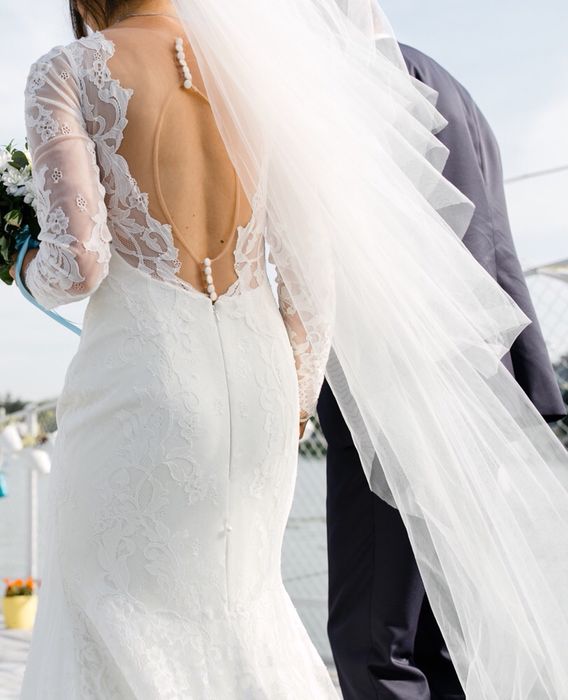 Розкішне весільне плаття фірми Monica Loretti, свадебное платье