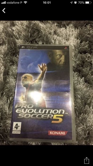 PES5 para a PSP