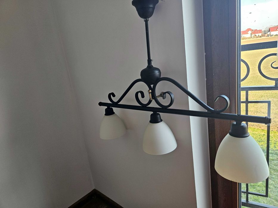 Lampa wisząca czarna