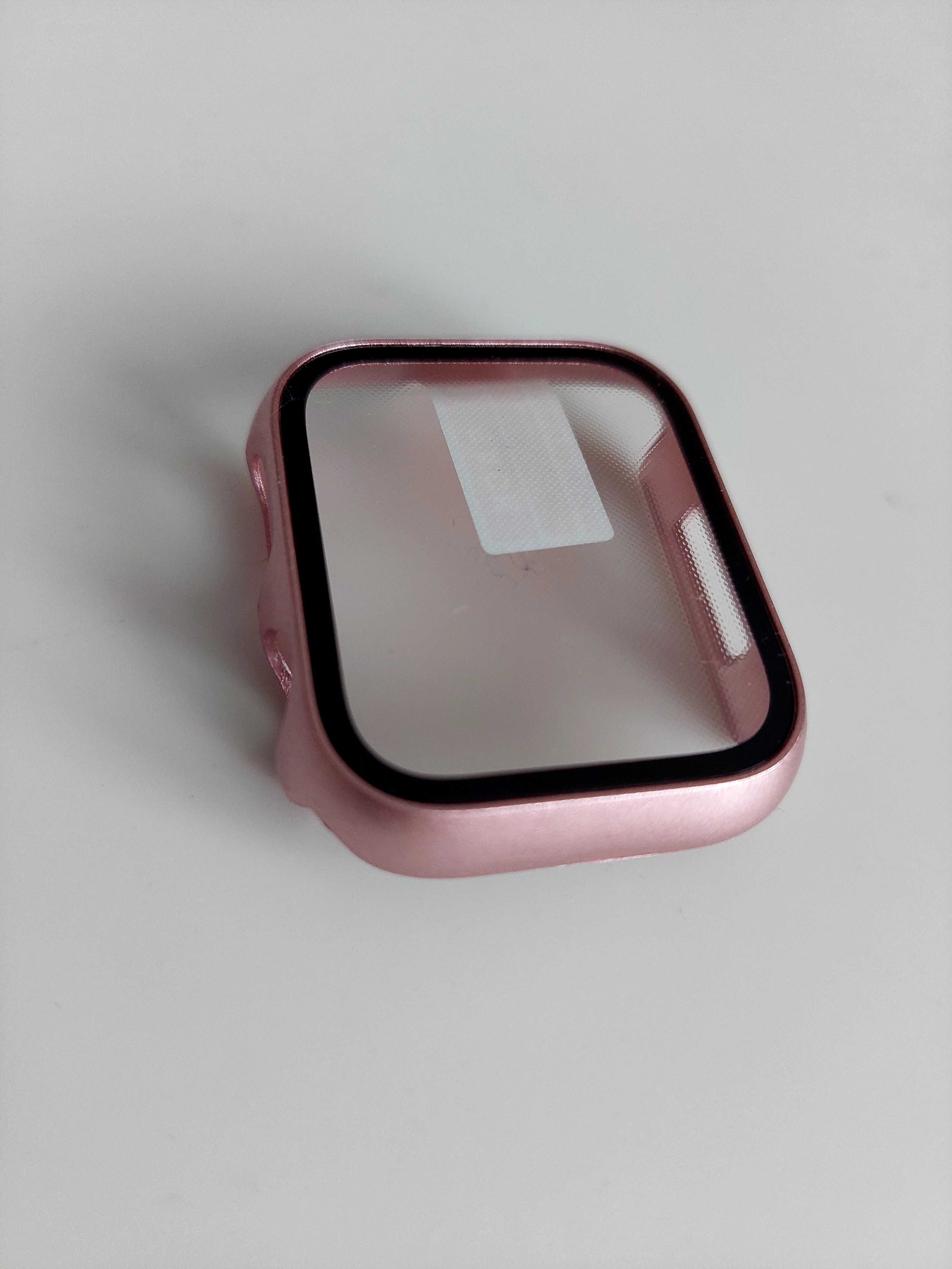 Etui +szkło-nakładka do Smart Watch Series 7. 3 sztuki
