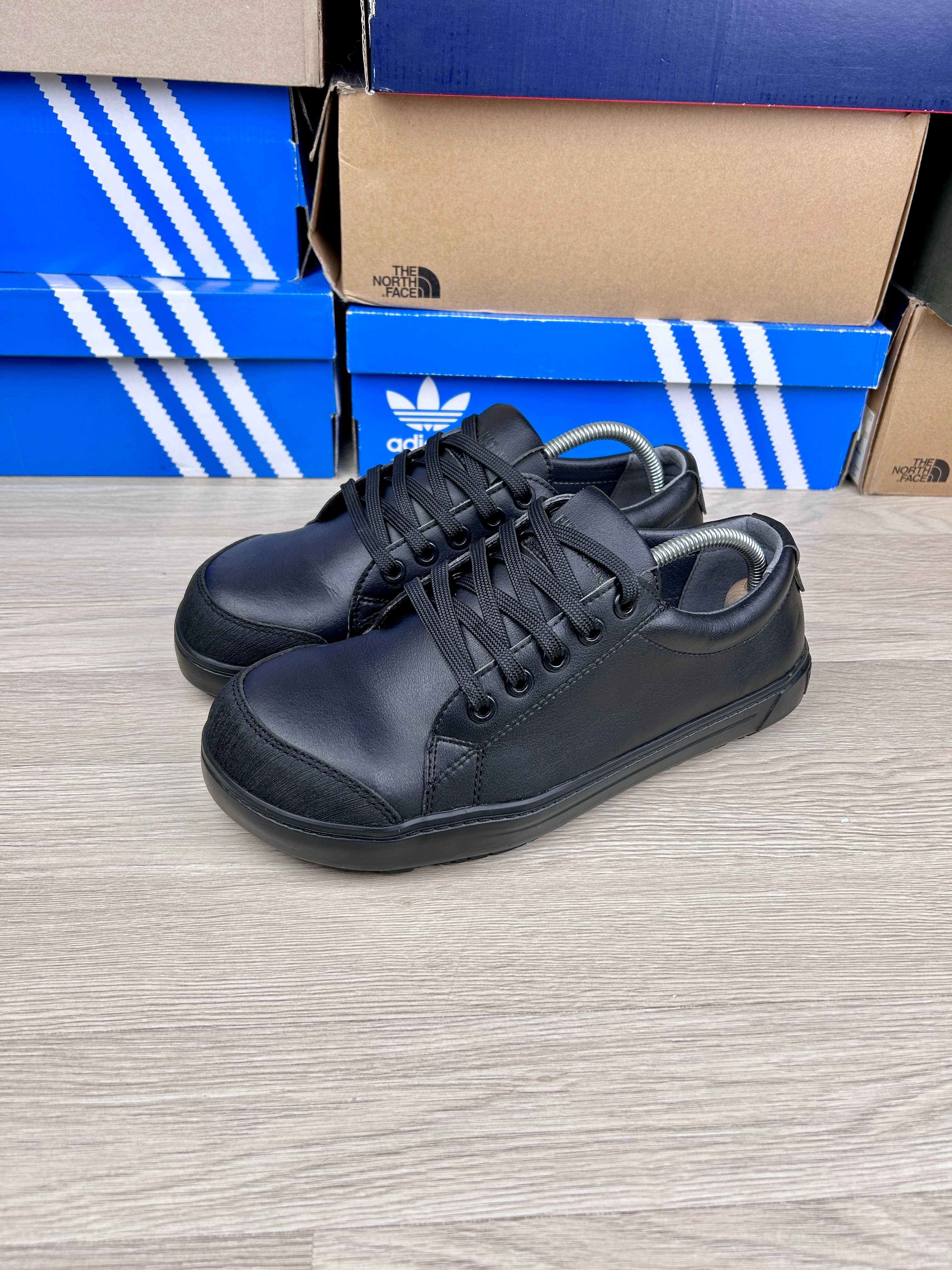 Рабочие ботинки Birkenstock QS 500 MF черные кожаные мужские 41