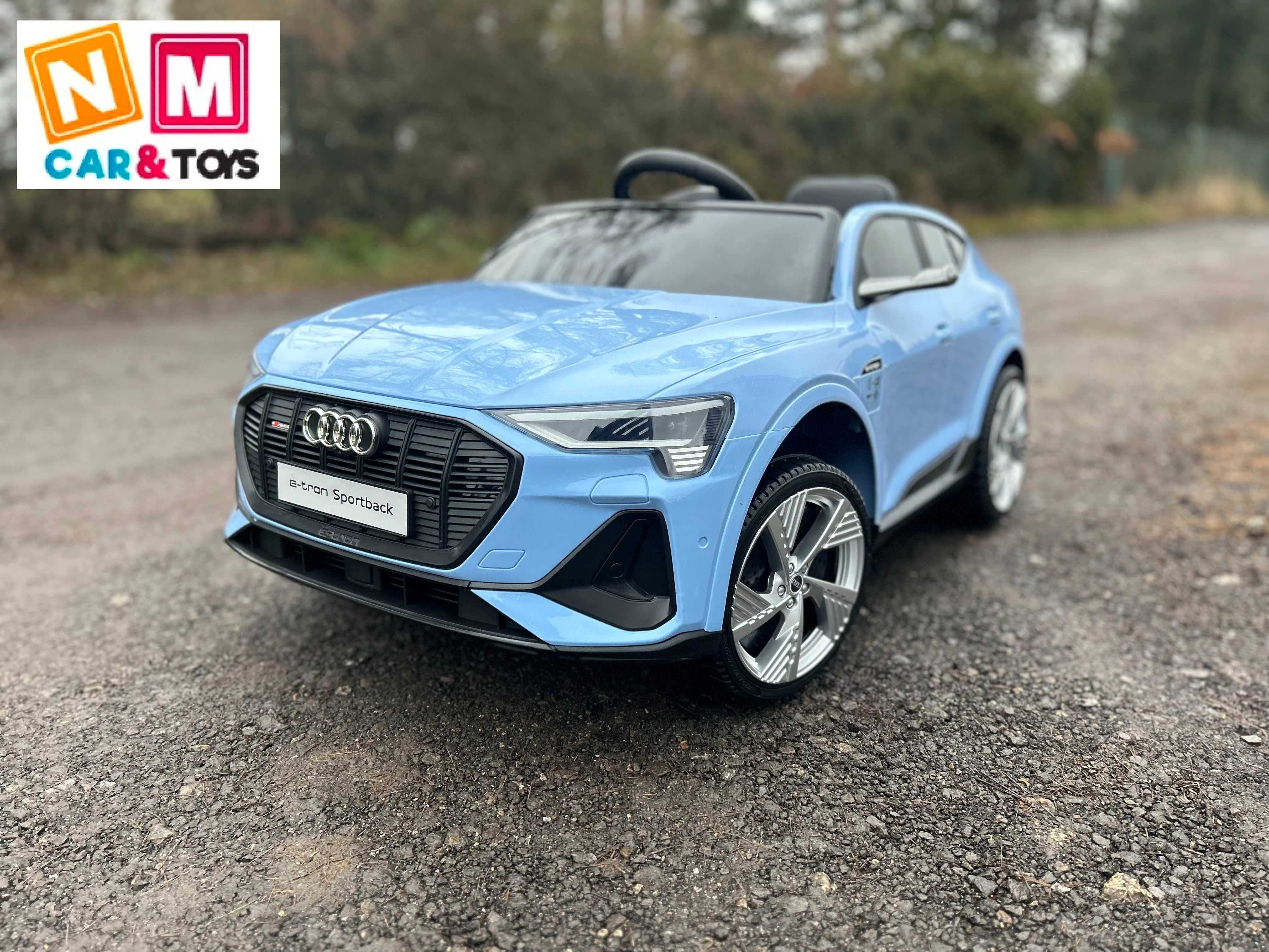 Auto Autko na akumulator 4x45W ! Audi E-Tron Sportback Pojazd samochód