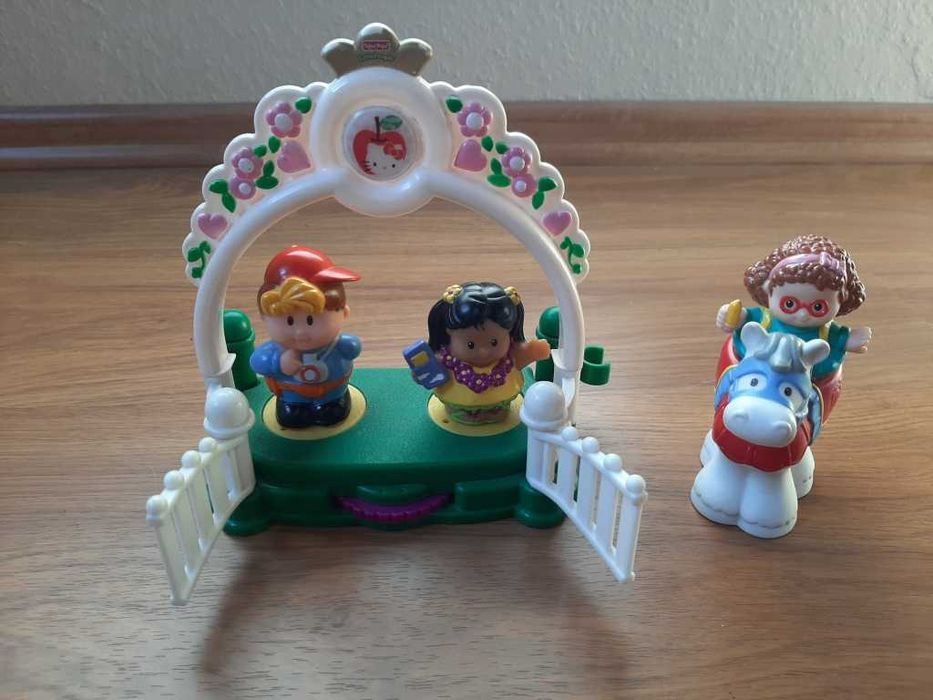 Zestaw Little People Fisher Price altana figurki konik