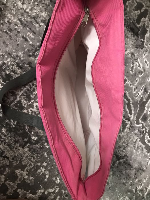 Пляжна сумка - холодильник рожева