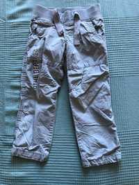 Spodnie ocieplane, szare, Coccodrillo, rozmiar 98/104