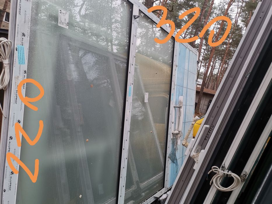 Drzwi przesuwne  Opcja Premium Automat 3szybowe Ciepła ramka 3uszczelk