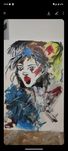 Wyrazista kobieta – nowoczesny obraz 100x70 cm