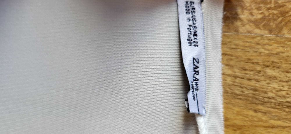 Bluzka na ramiączkach z nadrukiem Zara r S