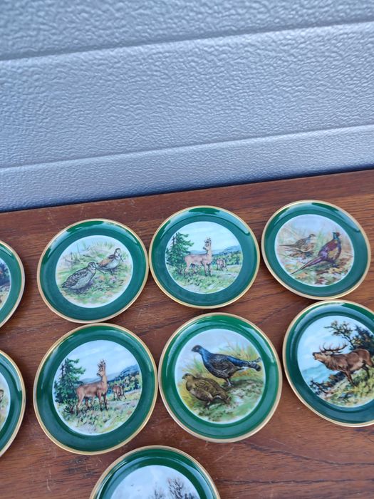 Konfiturówki - talerzyki - Motyw myśliwski - Fustenberg - Design - Z