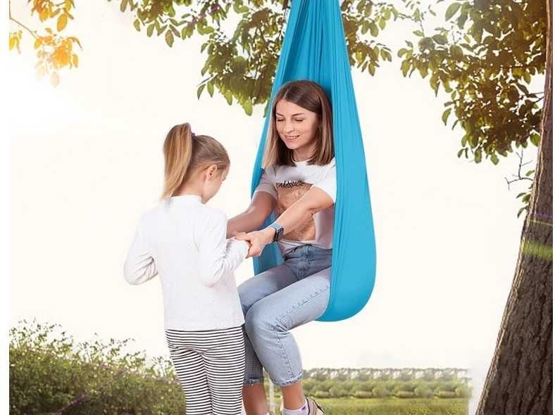 Huśtawka terapeutyczna dla dzieci SENSORYCZNA do domu