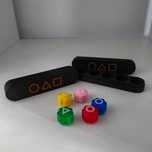 Jogo de dados Gonggi com chumbo da serie Squid Game.