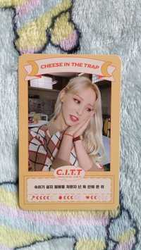 Moonbyul mamamoo C.I.T.T karta photocard pc kpop