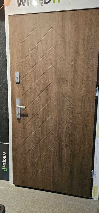 Drzwi wejściowe Wikęd premium wz 49 dąb Toffee od ręki
