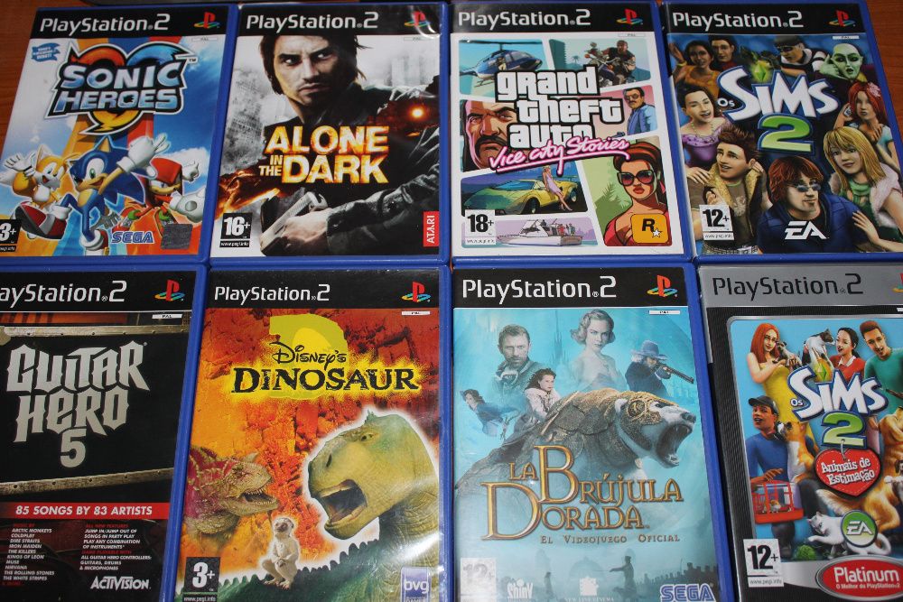 jogos ps2, alone in the dark, gta, marc ecko´s getting up, etc, *troco