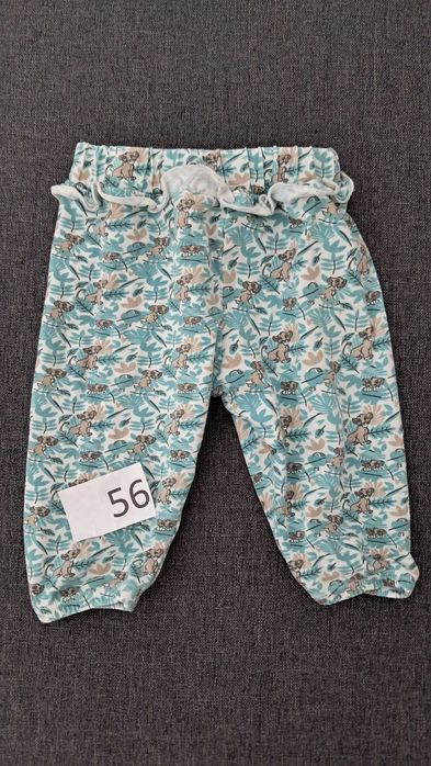 Spodnie niemowlęce dziewczęce ściągacze falbanki lew Simba COOL CLUB