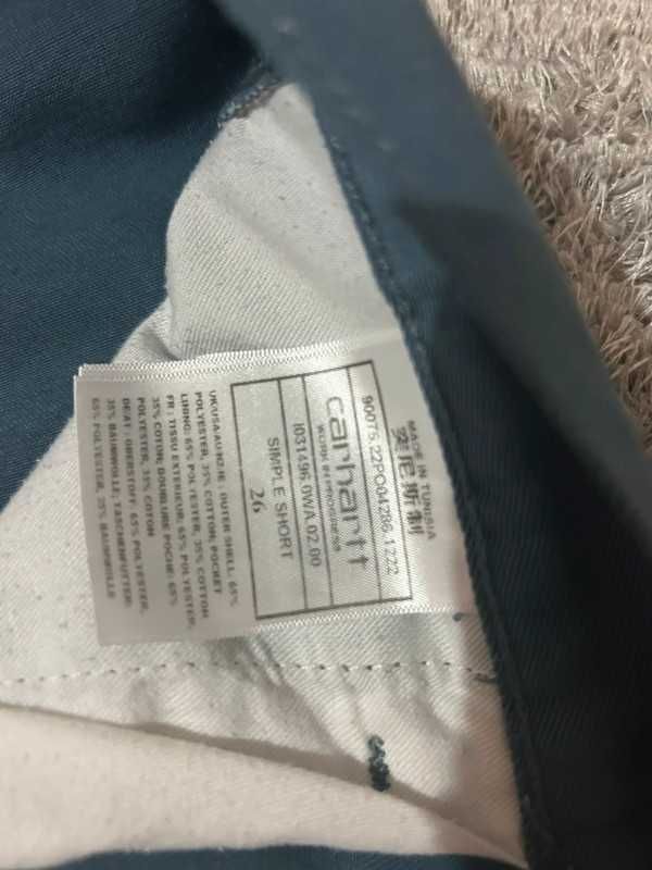 Calções carhartt
