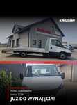 wynajem autolaweta laweta nowe iveco 3.0 180km luzino