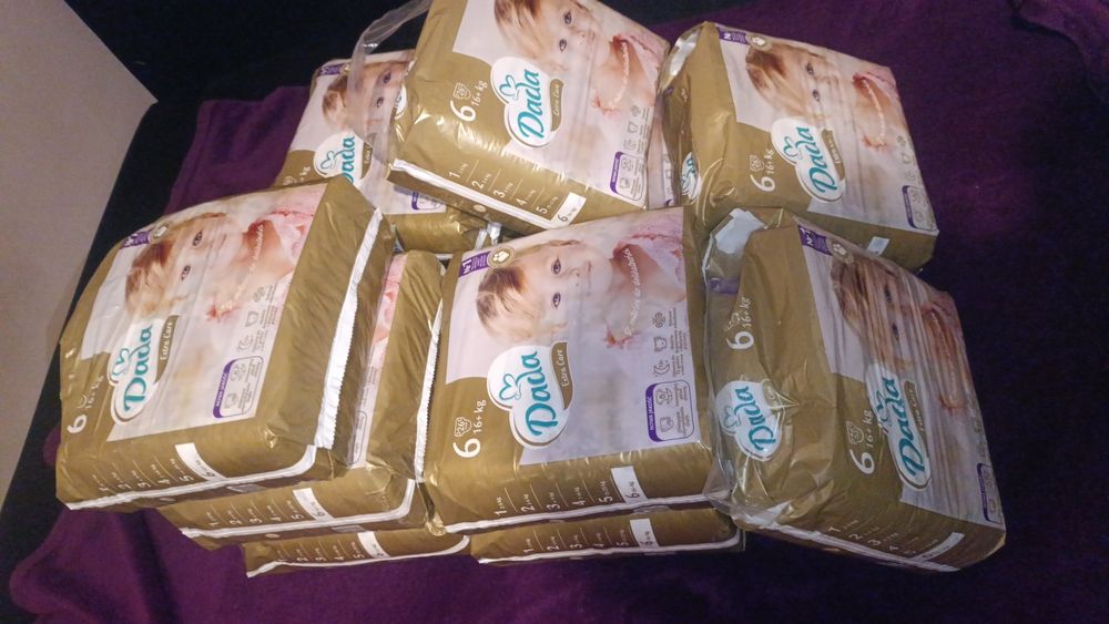 Pampersy Dada 6 - 11szt + jedno nie pełne