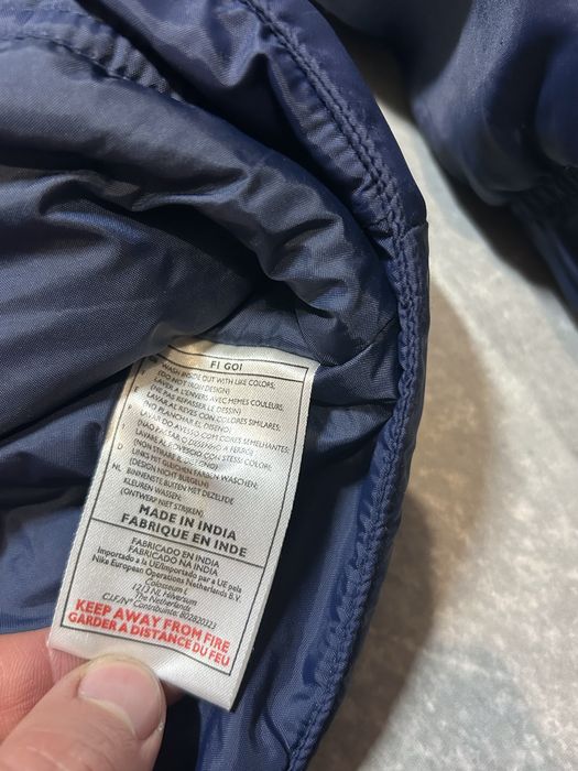 Вінтажний пуховик Nike пухан