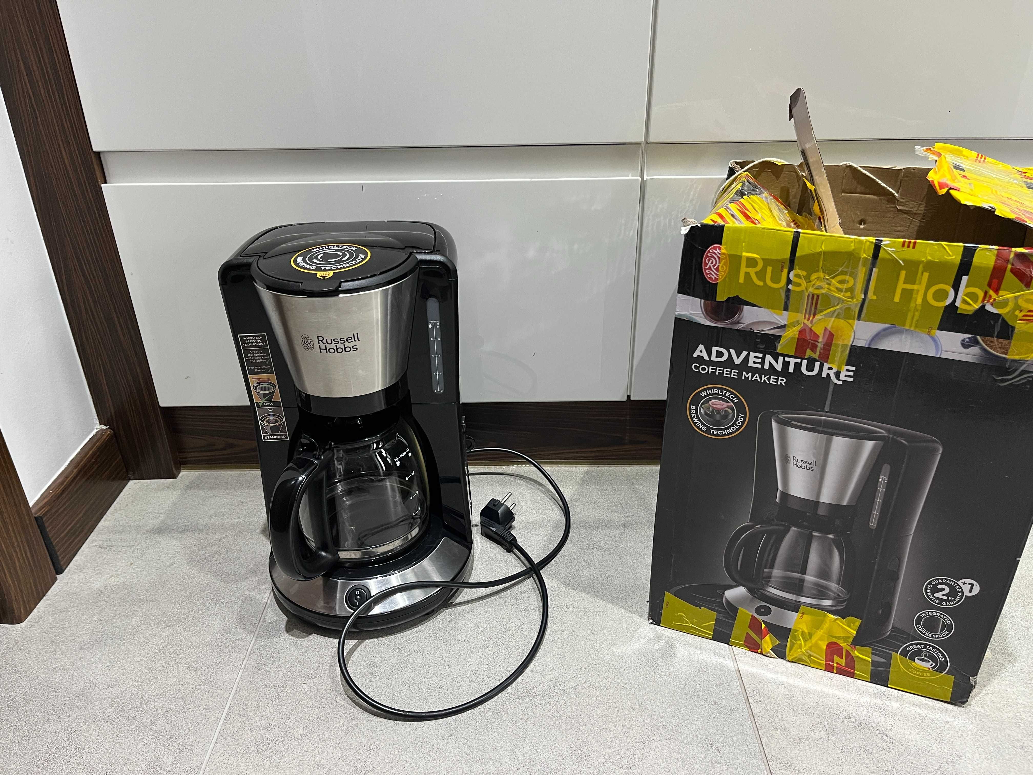 Russell Hobbs ekspres do kawy, sprawniejsze parzenie kawy