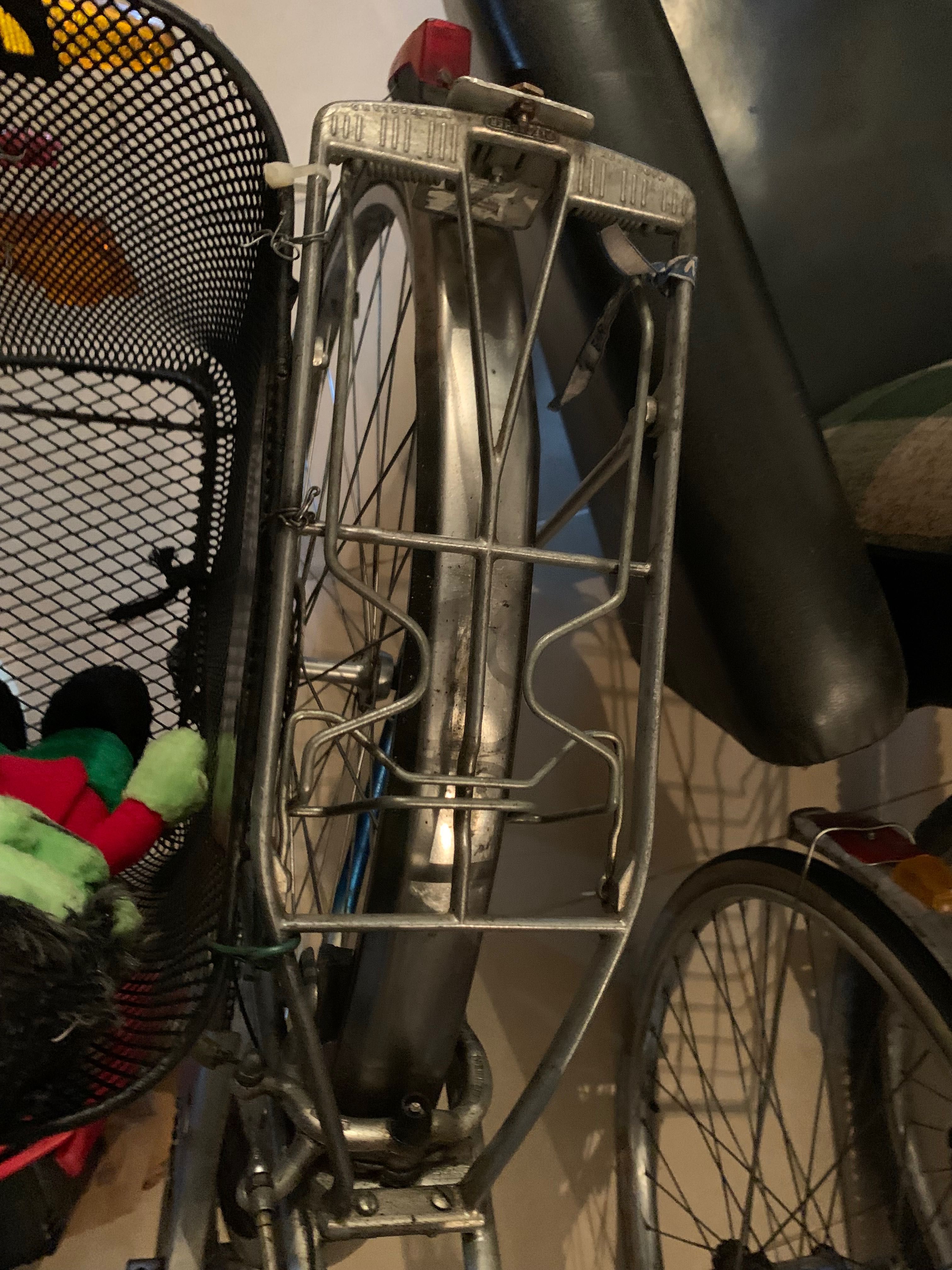 Bicicleta pasteleira antiga