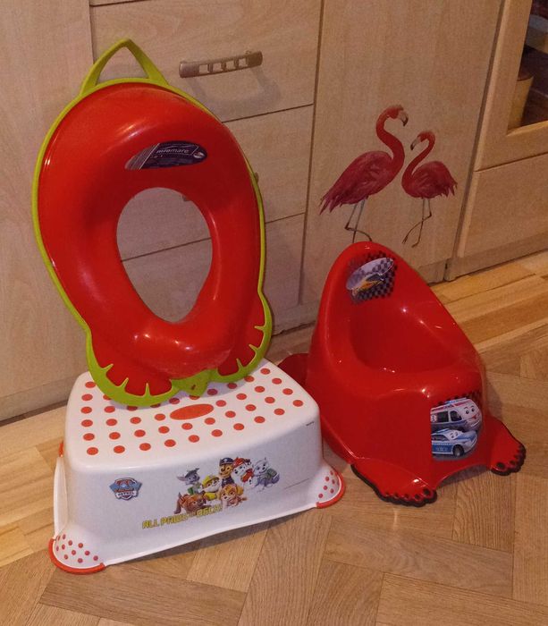 Nocnik, nakładka WC, podstawek toaletowy dla dziecka. Antypoślizgowe.