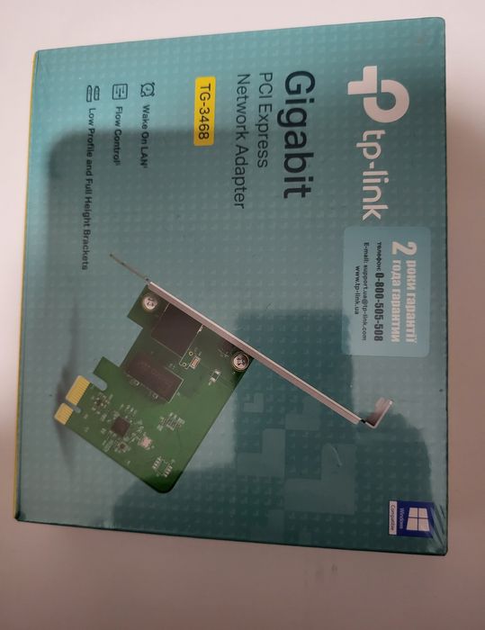 TP-Link TG-3468 | Мережева карта | Network Adapter | Сетевой адаптер