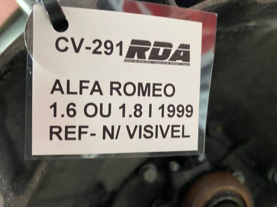 CV291 Caixa De Velocidades Alfa Romeo 156 a Gasolina De 1999