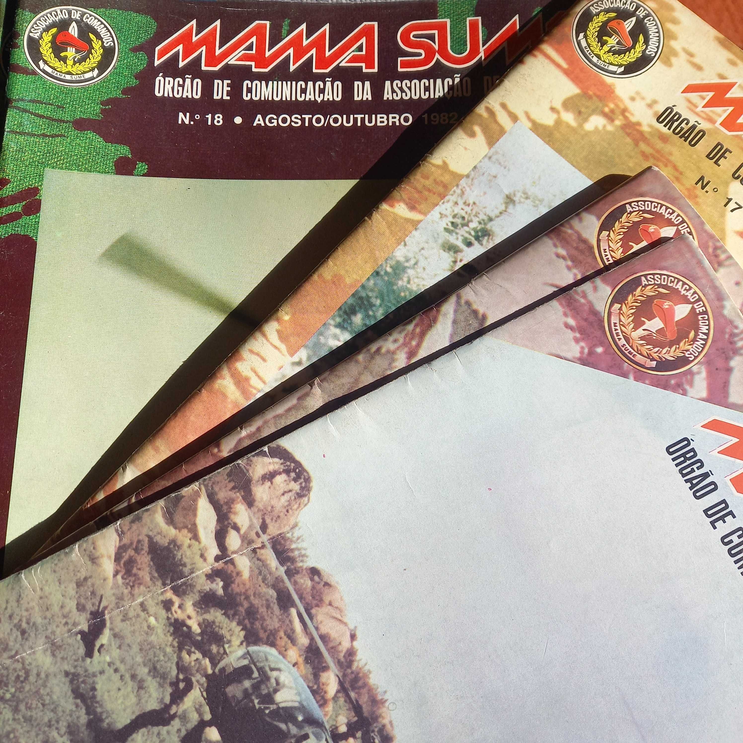 12 revistas MAMA SUME, Comandos