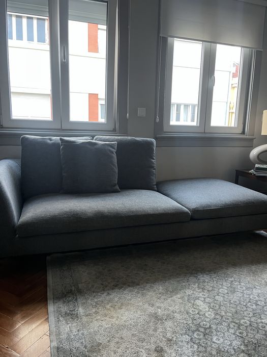 Par de sofas Area cinza