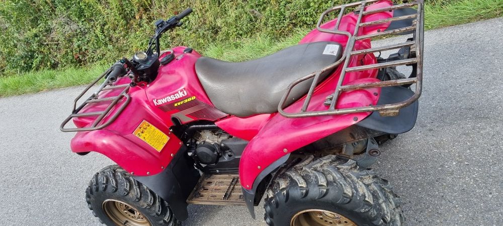 Kawasaki Kvf 360 quad nowe opony.