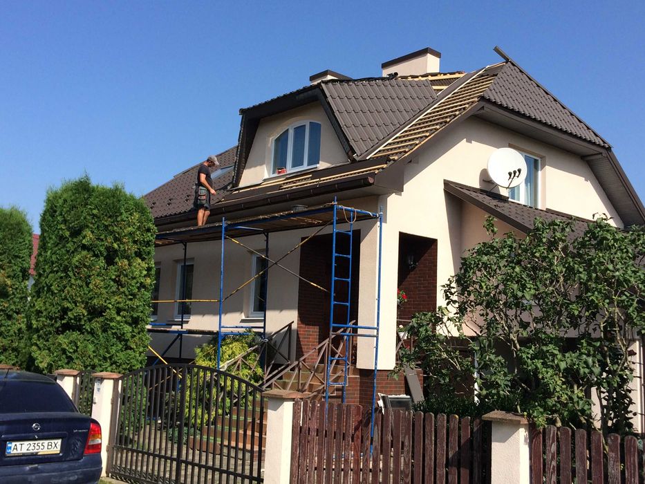 Дах. Будівництво, перекриття, ремонт дахів. Майстри-покрівельники.