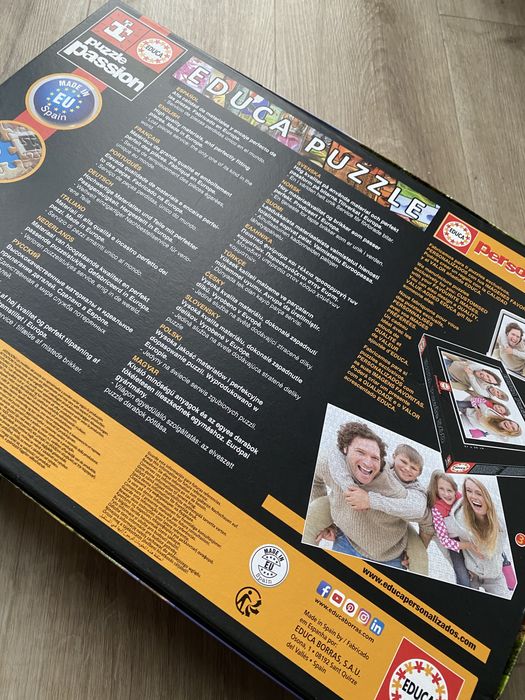 Puzzle EDUCA 4000 Peças - Paisagem Farol e Casa de Campo