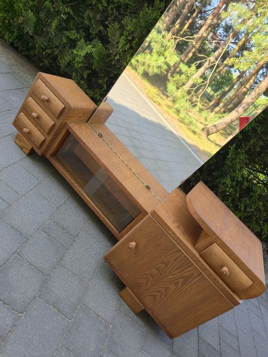Toaletka Art Deco po całkowitej renowacji Cudeńko