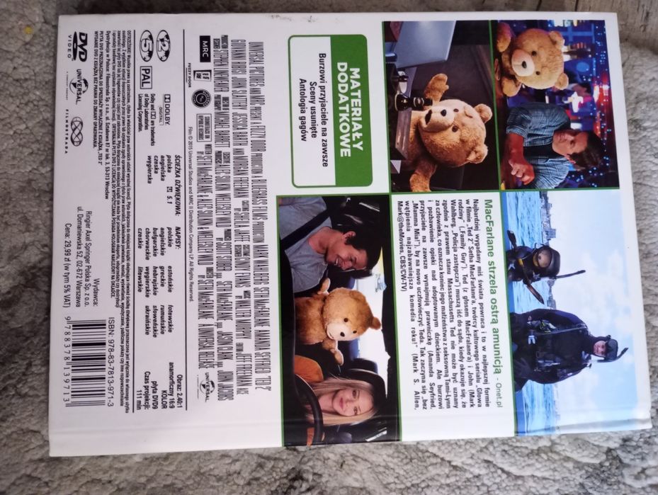 Ted 2 film na  Dvd
