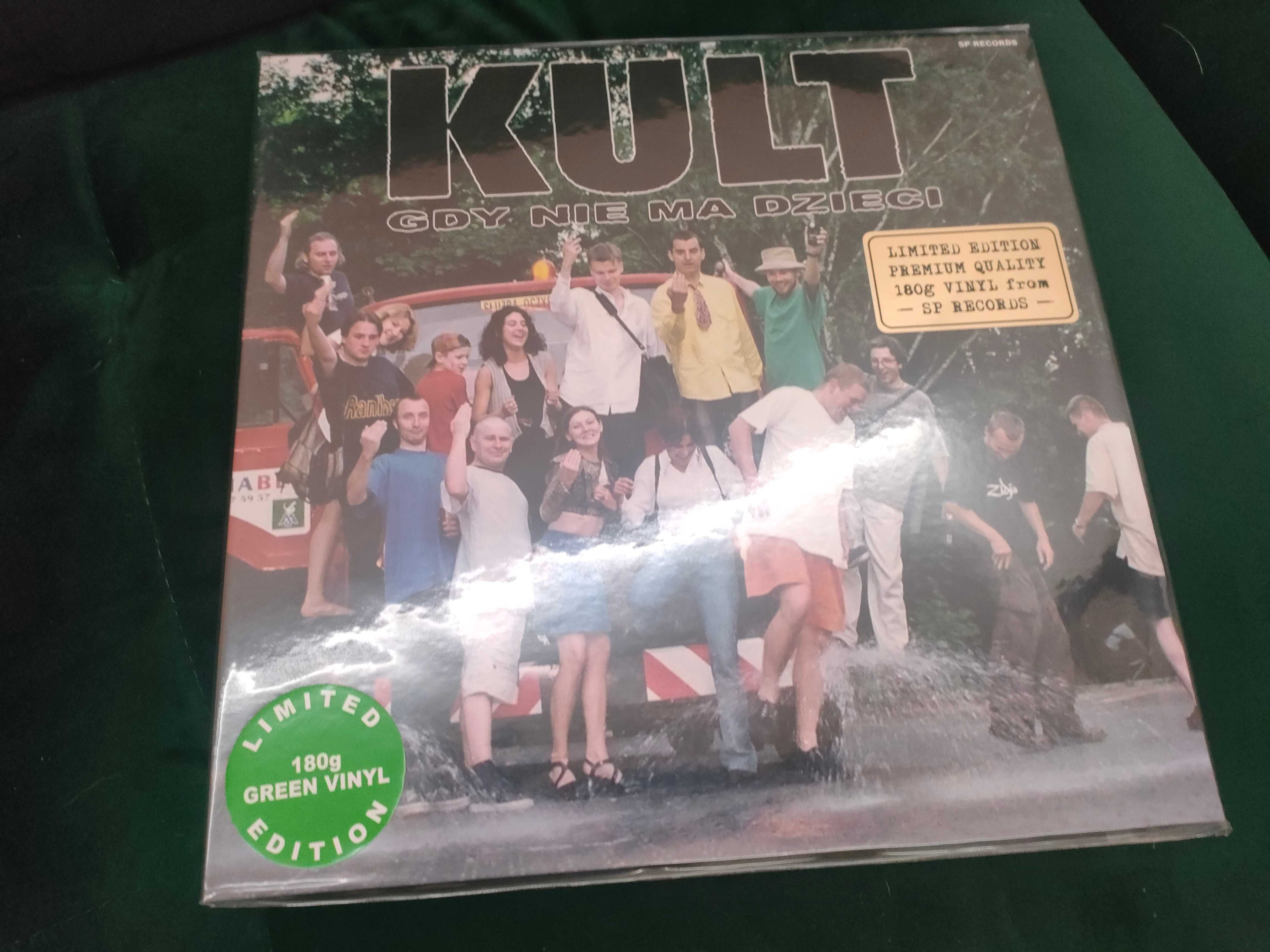 Kult gdy nie ma dzieci singiel green winyl vinyl